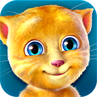 Talking Ginger (Говорящий Рыжик) - игра на Андроид, где милый рыжий котик любит поиграть не только с детьми, но и с взрослыми
